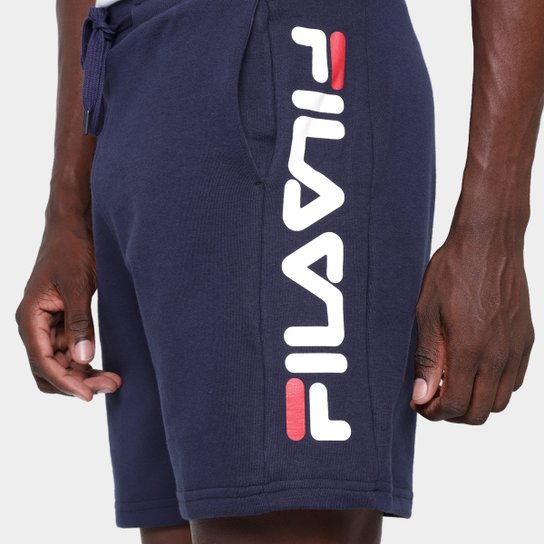 Short Fila Side Letter Masculino