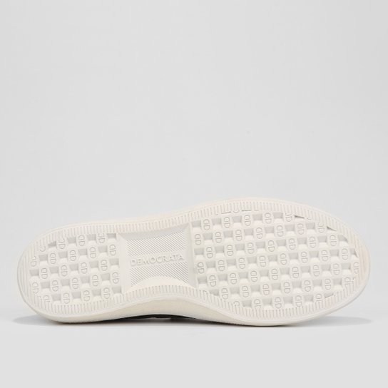 Slip On Couro Democrata Denim Fender Masculino