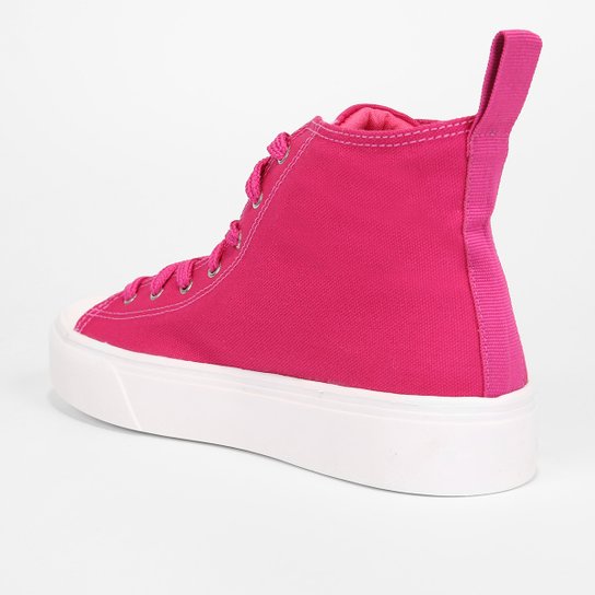 Tênis Cano Médio Shoestock Lona Feminino