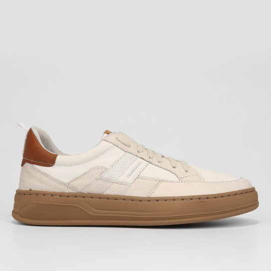 Tênis Couro Democrata Bold Masculino