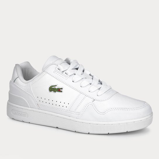 Tênis Couro Lacoste Court Sneakers Masculino