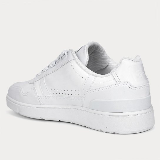Tênis Couro Lacoste Court Sneakers Masculino