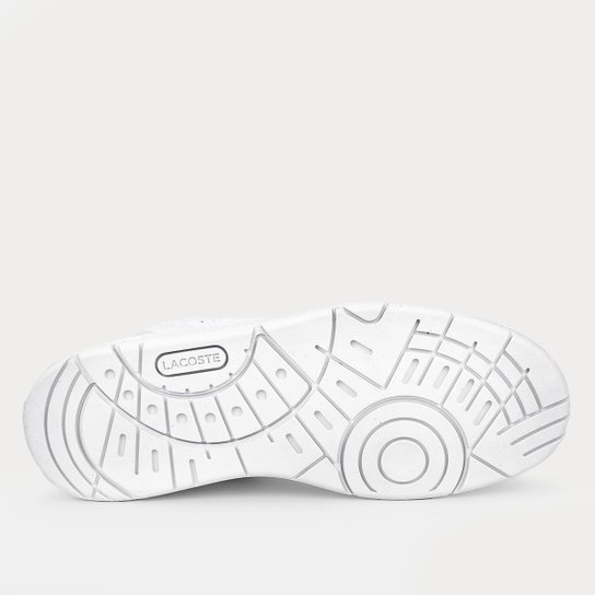 Tênis Couro Lacoste Court Sneakers Masculino