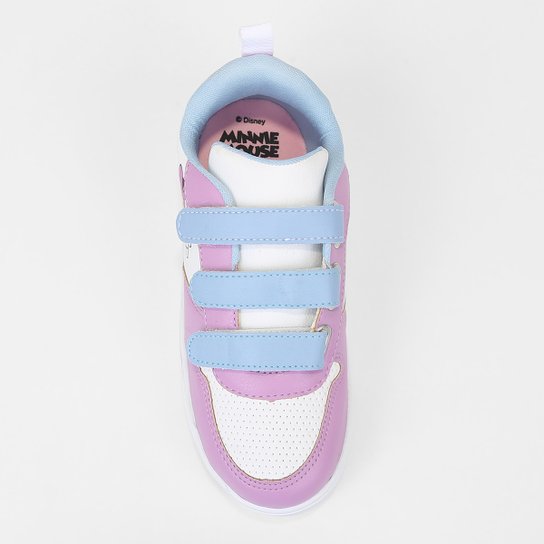 Tênis Infantil Disney Minnie Cano Baixo Menina