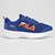 Tênis Infantil Fila Kr6 - Azul+Laranja