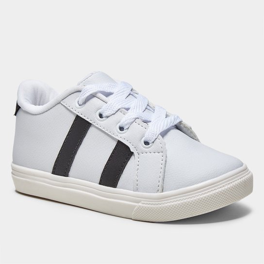 Tênis Infantil Kurz For Kids Listras Masculino