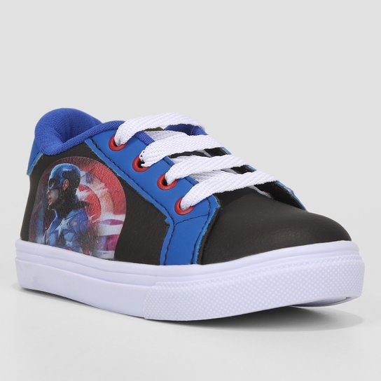 Tênis Infantil Marvel Capitão América Menino