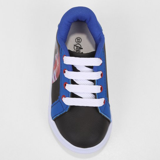 Tênis Infantil Marvel Capitão América Menino