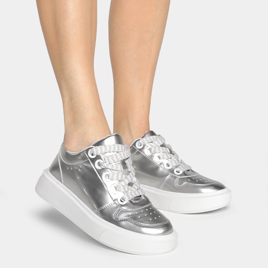 Tênis Shoestock Casual Sola Alta Feminino