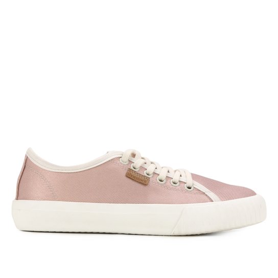 Tênis Shoestock Lona Básico Feminino - Rosa Antigo