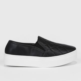 Tênis Shoestock Slip On Matelassê Zig Zag