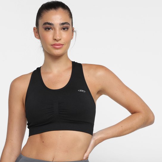 Top Com Bojo Olympikus Knit Média Sustentação