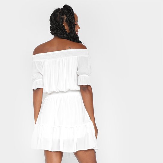 Vestido All Is Love Wish Ombro a Ombro Viscocrepe