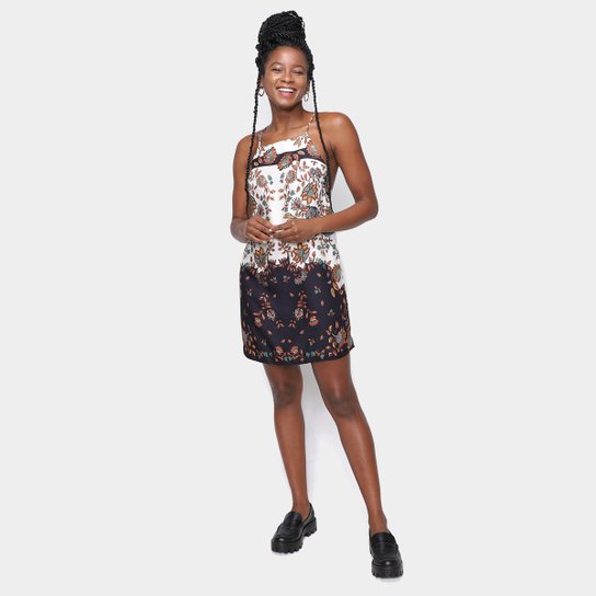 Vestido Curto Oh Boy Estampado