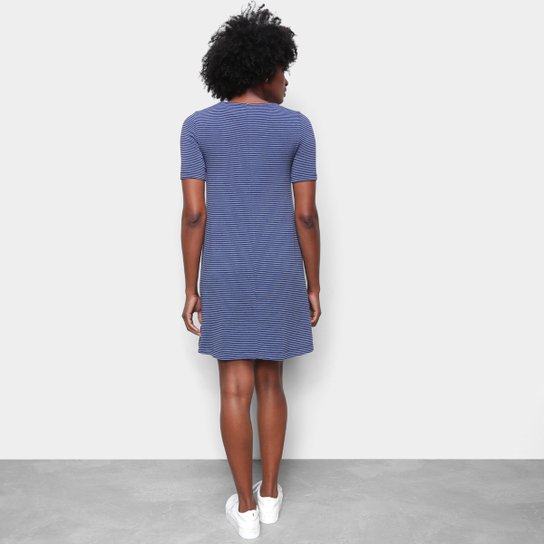 Vestido GAP Listrado Feminino